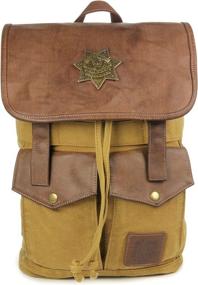 img 3 attached to Coop Walking Ricks Sheriff Backpack Brown Backpacks