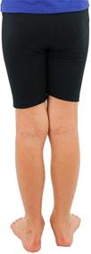 img 1 attached to 👧 Girls' Clothing: Vivians Fashions Legging Shorts-Length