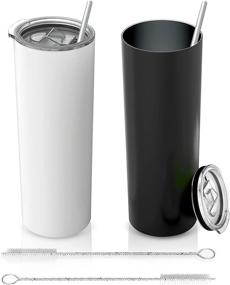 img 4 attached to Tenini Strive Tumbler: The Ultimate Solution for Sparkling Clean Tumblers