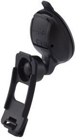 img 1 attached to 🚗 Garmin 010-12464-00 DriveAssist Vehicle Suction-Cup Mount: Secure and Versatile BLACK Solution