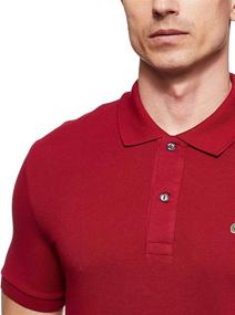 img 2 attached to 👕 Bordeaux Lacoste Petit Piqué Shirt - Enhanced Visibility for SEO