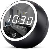 📻 uplift hi-fi speaker alarm clock radio with bluetooth v5.0, dual alarms, snooze, digital dimmable display, dual usb ports, fm radio, sleep timer, night light - ideal clock for bedrooms logo