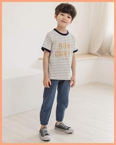 img 2 attached to CUNYI Linen Pull Jogger Casual Boys' Clothing ~ Pants