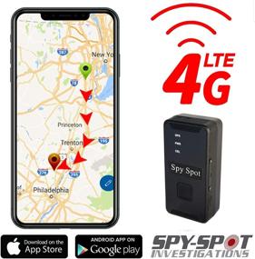 img 3 attached to 📱 Шпионское устройство Spy Spot 4G для переноски GPS трекера и ошейник для собак - водонепроницаемое оранжевое чехол для пояса, отслеживание GPS в реальном времени: оставайтесь на связи со своим питомцем.