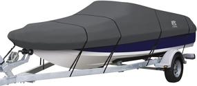 img 4 attached to 🛡️ Ultimate Protection: Classic Accessories DryGuard Heavy Duty Waterproof Boat Cover