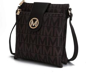 img 4 attached to 👜 Stylish MKF Crossbody Bags for Women - Chic Cross Body Strap, Messenger Purse - Premium PU Leather Handbag, Trendy Womens Fashion Pocketbook