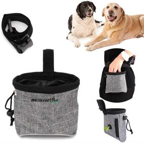 img 3 attached to 🐶 VANANA Dog Treat Pouch Bag: Convenient Snack Holder with Poop Bag Dispenser for Hands-Free Dog Training and Walking