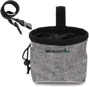 img 4 attached to 🐶 VANANA Dog Treat Pouch Bag: Convenient Snack Holder with Poop Bag Dispenser for Hands-Free Dog Training and Walking