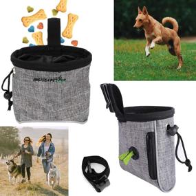 img 2 attached to 🐶 VANANA Dog Treat Pouch Bag: Convenient Snack Holder with Poop Bag Dispenser for Hands-Free Dog Training and Walking