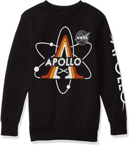 img 3 attached to 🚀 Southpole Boys' NASA Collection Fleece Sweatshirt with Hoodie and Crewneck