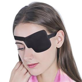 img 1 attached to 👁️ Enhance Vision Comfortably with FCAROLYN 3D Eye Patch for Left Eye