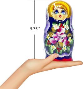 img 3 attached to Russian Nesting Doll Traditional Decoration Novelty & Gag Toys