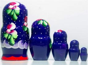 img 2 attached to Russian Nesting Doll Traditional Decoration Novelty & Gag Toys