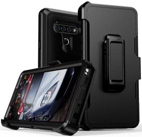 img 4 attached to LG Stylo Shockproof Protector Holster Cell Phones & Accessories