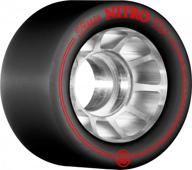 rollerbones nitro wheels 59mm black logo