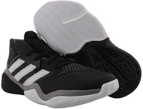 img 3 attached to 👟 Adidas Harden Stepback Unisex Sneaker - Girls' Athletic Shoes