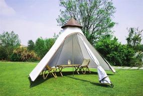 img 3 attached to Latourreg Outdoor 12FTx10FTx8FT Pyramid Waterproof