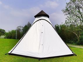 img 1 attached to Latourreg Outdoor 12FTx10FTx8FT Pyramid Waterproof