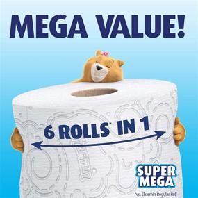 img 2 attached to 🚽 Charmin Ultra Soft Toilet Paper, 18 Super Mega Rolls: Equivalent to 108 Regular Rolls