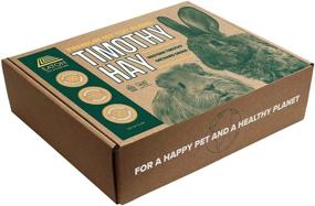 img 3 attached to Eaton Pet & Pasture: Naturally Grown 6LB-Box of Premium First Cut Blend Western Timothy Hay Orchard Blend Small Animal Food – Sustainable, Eco-Friendly, Farmer-Owned