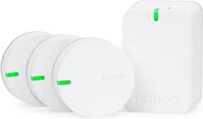 img 4 attached to 🏠 Notion Smart Home System (Gen 3): Ultimate Monitoring and Alerts for Doors, Windows, Water Leaks, Alarms. Get 1 Bridge + 3 Wireless Sensors Now!