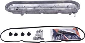 img 1 attached to LOSTAR Valve Cover Left 12642655 with Gasket & Bolts - Compatible with 2009-2016 GMC Hummer (264-969)