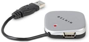 img 2 attached to 💻 Enhanced Belkin 4-Port Ultra-Mini USB 2.0 Hub