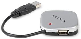 img 3 attached to 💻 Enhanced Belkin 4-Port Ultra-Mini USB 2.0 Hub
