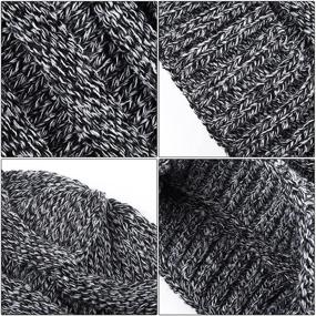 img 2 attached to URATOT Womens Winter Knitted Touchscreen Women's Accessories