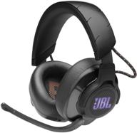 renewed jbl quantum 600 - wireless over-ear performance gaming headset in black logo