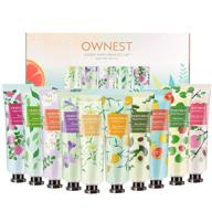 10-pack fruity hand cream set – ownest 30ml moisturizing hand care cream travel gift, for men and women, with fruit extract fragrance logo