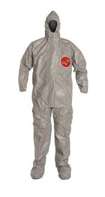 img 1 attached to DuPont TF169TGYXL0006TV Tychem Coverall X Large