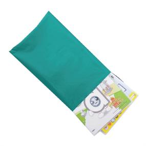 img 4 attached to WiiGreen #1 100 PCS 6X9 Inch Poly Mailers Shipping Envelopes Packaging Bags | Enhanced Durability | Office, Industrial, Postal, and Gift Bags | Self Adhesive | Packaging & Shipping Supplies
