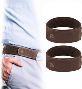 img 4 attached to 👔 BeltBro Titan Buckle Elastic Belt: The Ultimate Men's Accessory for Fashionable Belts
