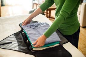 img 3 attached to 🚀 Efficient Organization: Eagle Creek Travel Luggage Garment - Streamline Your Travel Wardrobe