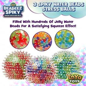 img 1 attached to Exploring Sensory Delight: 🧩 YoYa Toys Beadeez Textures Colorful