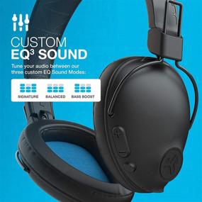 img 1 attached to 🎧 Наушники JLab Studio Pro Bluetooth Over-Ear с временем воспроизведения более 50 часов, звуком EQ3 и управлением треками/громкостью в черном цвете