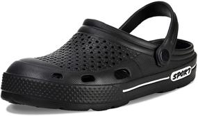 img 4 attached to Unisex Lightweight Sandals by Amyneo: Ideal for Men's Shoes, Mules, and Clogs