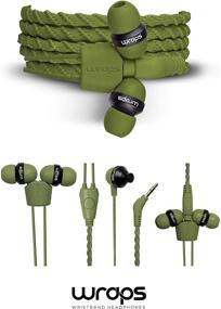 img 3 attached to 🎧 Talk Camo Wraps - Wearable Braided Wristband Headphone Earbuds (WRAPSCCAM-V15M)