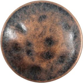 img 4 attached to Bezelry 12-Piece Set: Nostalgic 🔘 1-Inch Metal Shank Buttons (Antique Copper)