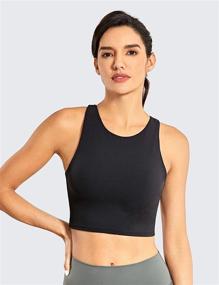 img 2 attached to CRZ YOGA Womens Longline Racerback Women's Clothing