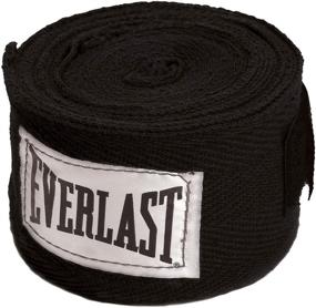 img 4 attached to Ultimate Protection for Fighters: Everlast 4455BP Hand Wraps in Black