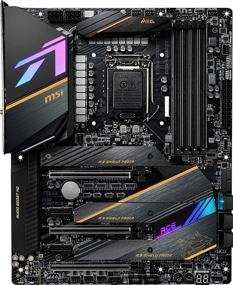 img 3 attached to 💻 Материнская плата для игр MSI MEG Z490 ACE ATX - процессоры Intel Core 10-го поколения, разъем LGA 1200, поддержка SLI/CF, три слота M.2, USB 3.2 Gen 2, Wi-Fi 6, подсветка Mystic Light RGB.