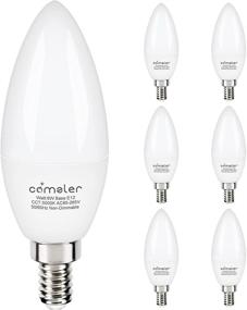 img 4 attached to 💡 Frosted Candelabra Bulb: Comzler Daylight Equivalent - Ultimate Lighting Solution