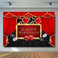 🎰 comophoto casino party background – poker las vegas party birthday theme, casino night photography backdrop – decorations & props logo