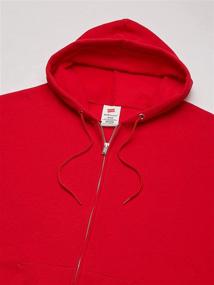 img 2 attached to Hanes EcoSmart Fleece Hoodie X Large Men's Clothing for Active