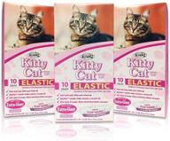 alfapet kitty cat litter box disposable elastic liners - 10-pack for large, x-large, giant, extra-giant pans with sta-put technology and quick cleaning - 3 pack logo