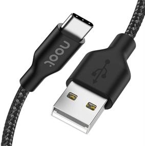 img 4 attached to 🔌 Продукты Noot - Плетеный USB-кабель быстрой зарядки USB Type C на A длиной 6 футов для Google Pixel 6/6 Pro/5a/5/4a 5G/4a/4/4XL/3a/3a XL/2/2XL/3/3XL Samsung Galaxy S21/S20/S10/S10E/A10e/A11/A21/A51/A71