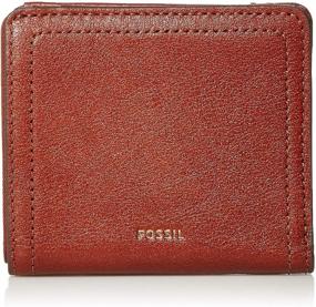 img 4 attached to Fossil Logan Small Bifold Hearts Women's Handbags & Wallets