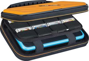 img 2 attached to 🎮 Premium Officially Licensed Hard Protective Carrying Case for Nintendo 3DS XL, 2DS XL, and New 3DS - Includes Game Card Pouch